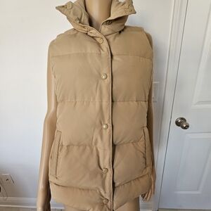Women's Beige Joe's Jeans Super Trendy Puffer Vest